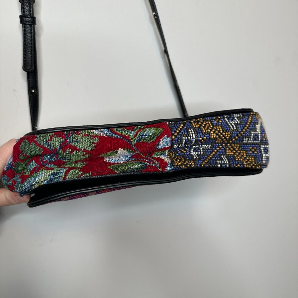 Desigual Multicolor Patchwork Textured Tartan Emb… - image 5